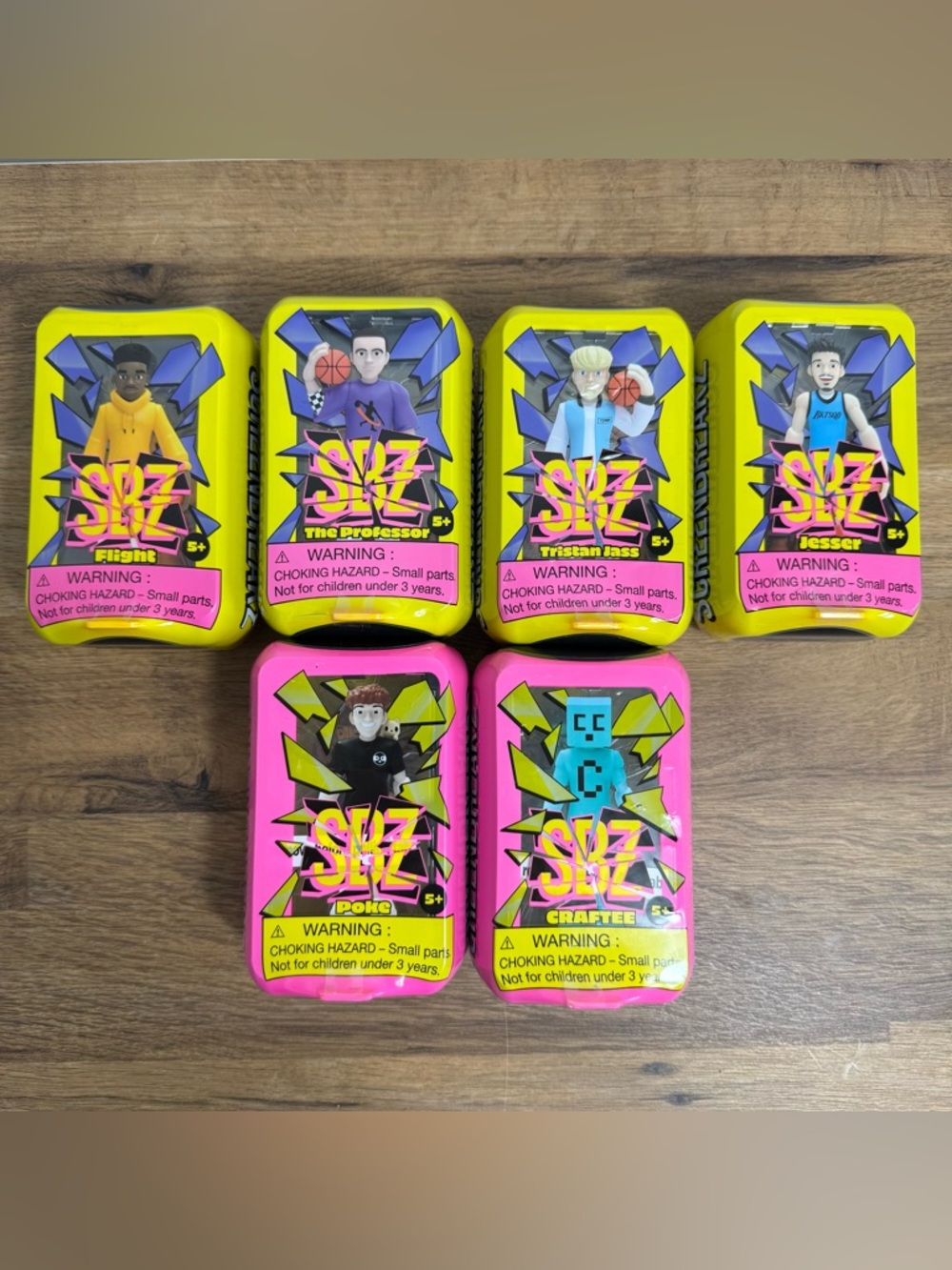 NWT 6 ScreenBreakz 4.5” Collectible Figure Bundle